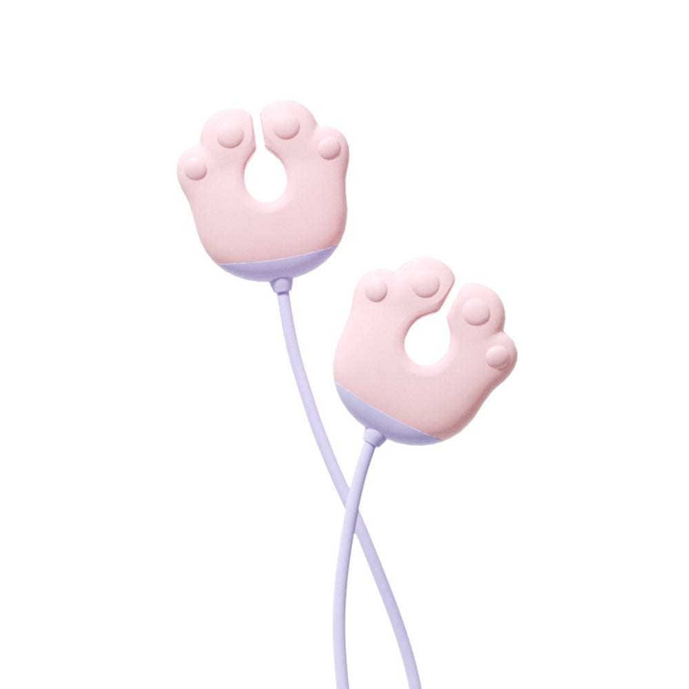 【popocat】吸吮震動器+貓貓錘+貓掌乳夾+貓尾入體棒|新品全新配套4件組合