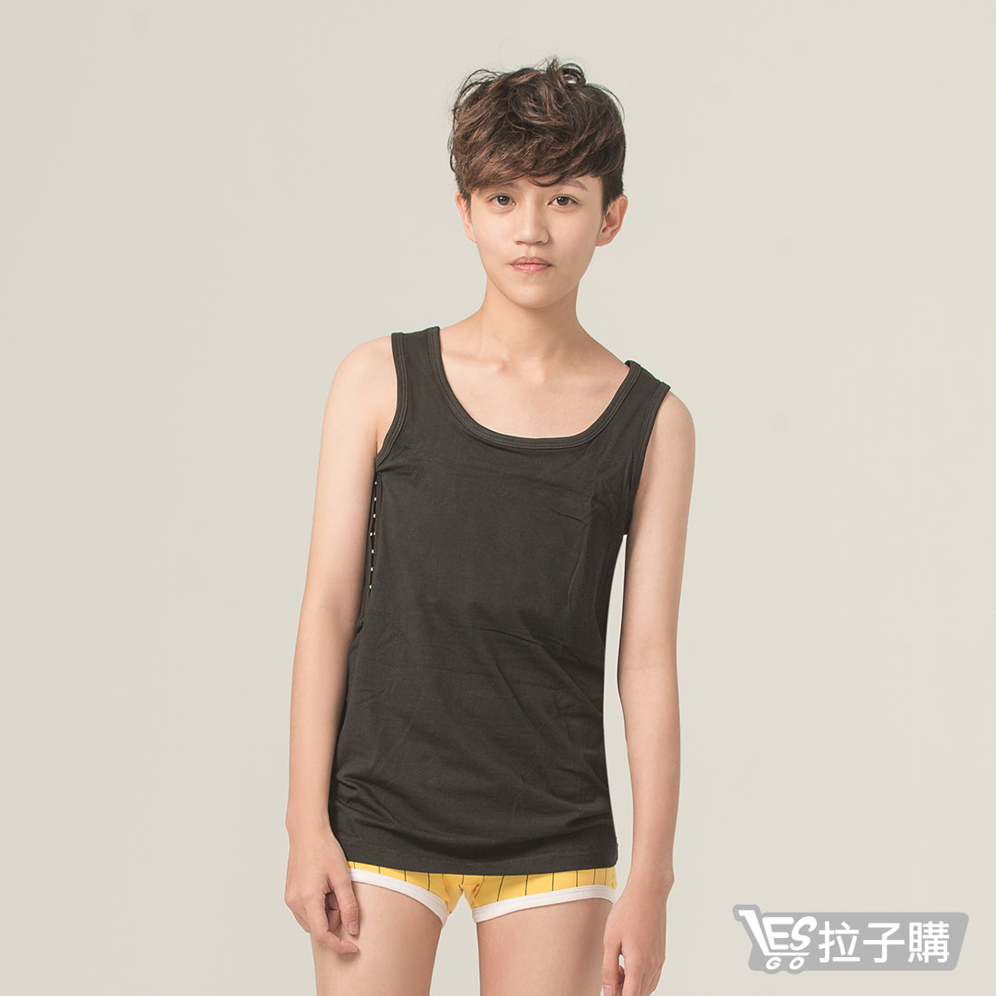 【Big-T】Super tight, flat and reinforced full body corset (black)