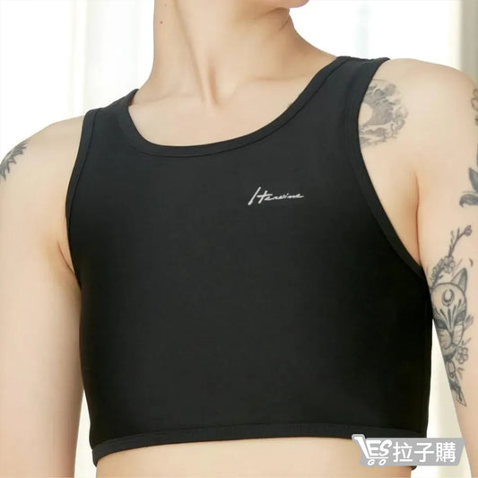 【Heroine.】加強排扣束胸(黑)