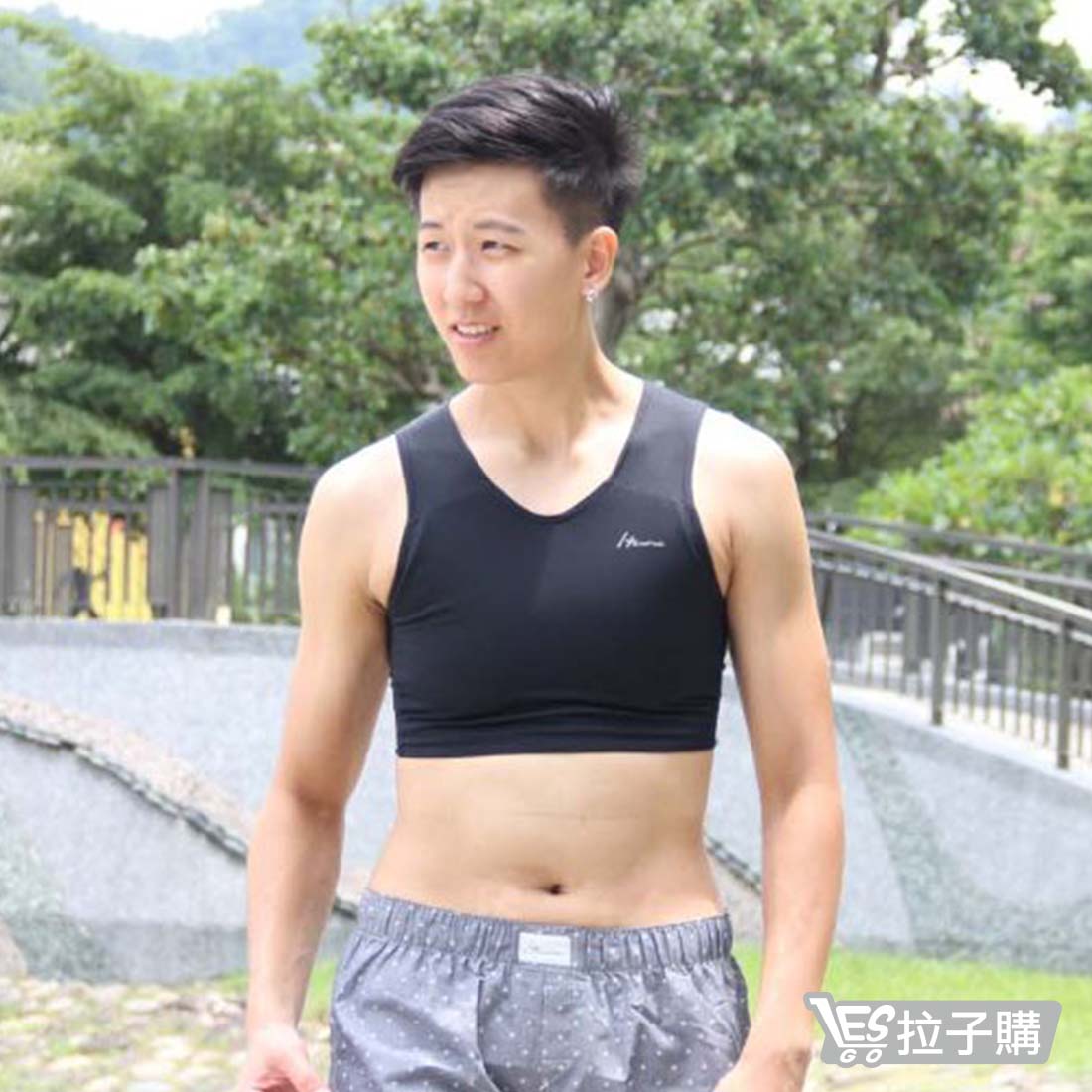 【Heroine.】FitMe套頭束胸(黑)