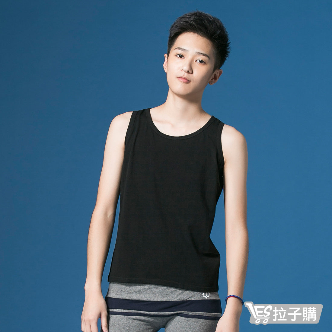 【BEST】Full-body crocheted cotton and bamboo charcoal vest outer wear corset (black)