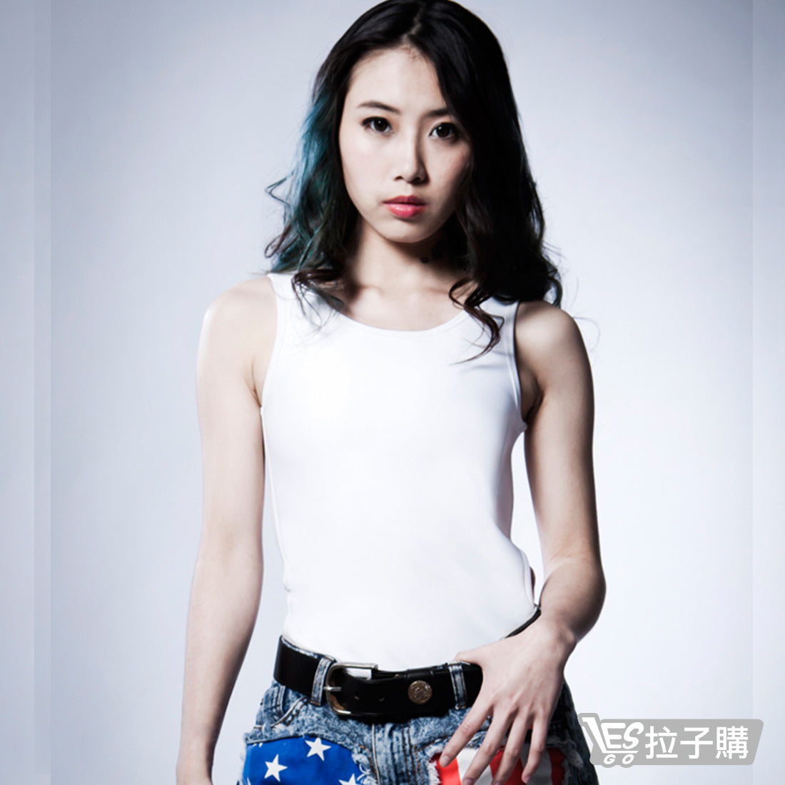 【MOSON®】Full-body backless Velcro corset (white)
