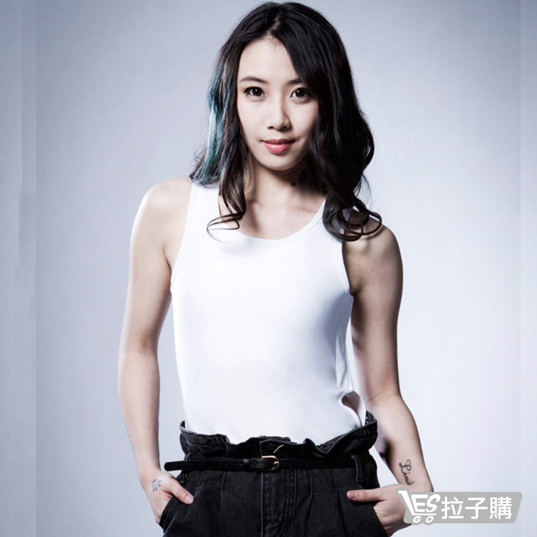 【MOSON®】Full-body back-buttoned corset (white)
