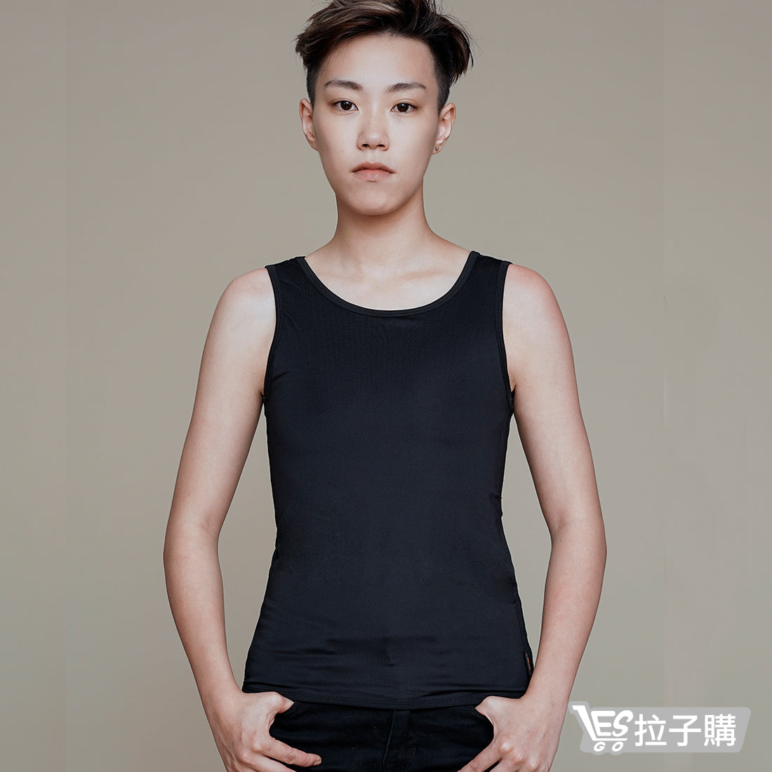 【MOSON®】Full-body backless Velcro corset (black)