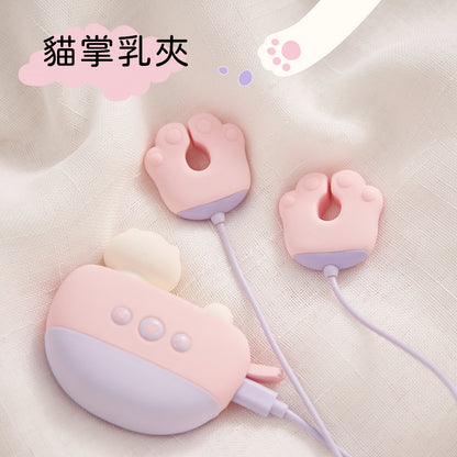 【popocat】吸吮震動器｜療癒系喵造型｜另有延展配件多重玩法