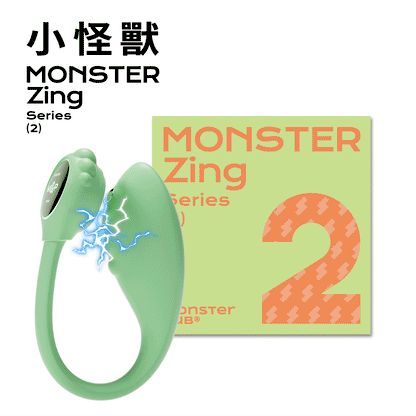 【SISTALK 小怪獸】蜜電 Monster Zing 帶電的U型穿戴震動器｜超時空遠程遙控