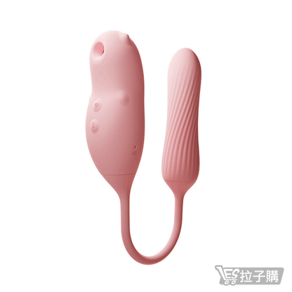 【GALAKU】小惡魔吮吸智能加溫按摩器